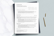 Modern ATS Resume Template for Word, a Resume Template by Get Landed (Thumbnail 2 of 10)
