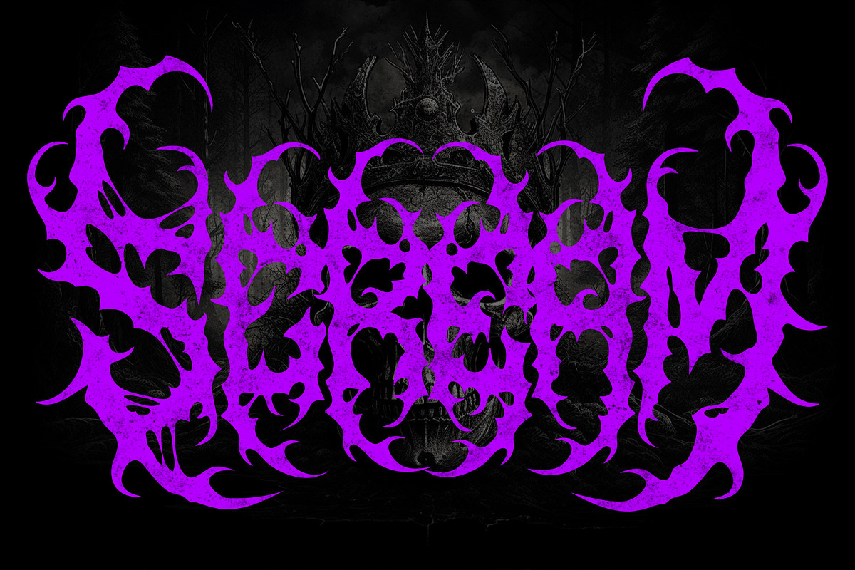CHAOS – Black Metal Font, a Blackletter Font by Fonday Studio (Photo 4 of 9)