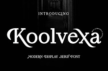 Koolvexa | A Modern Slab Serif