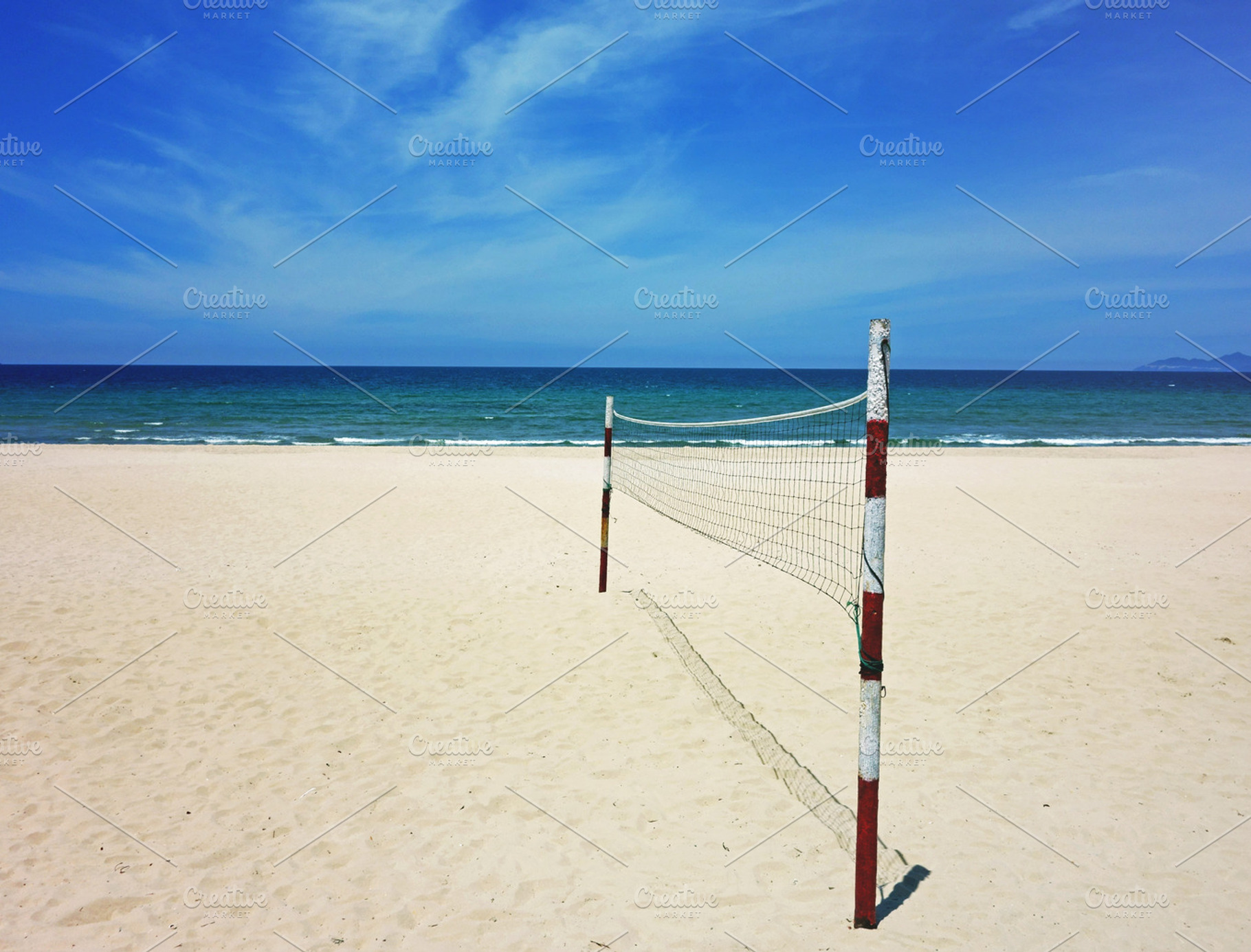 Beach volleyball featuring beach, vollyeyball, and minimal