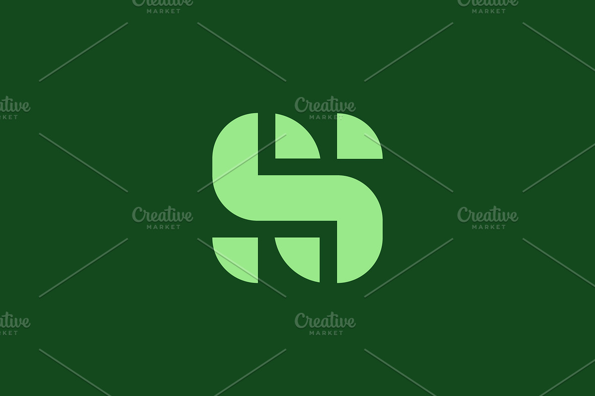 initial S logo. modern double S logo, a Branding & Logo Template by Rasagama Studio