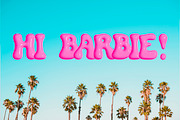 Bubble Gum | Pink 3D SVG Color Font, a Serif Font by The Creative Bix (Thumbnail 4 of 14)