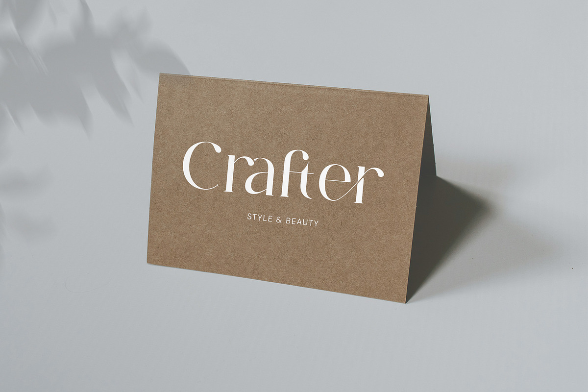 Baginda - Modern Ligature Typeface, a Serif Font by BOOSH Studio (Photo 3 of 14)