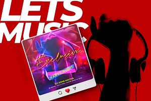 Music Party Flyer & Social Media