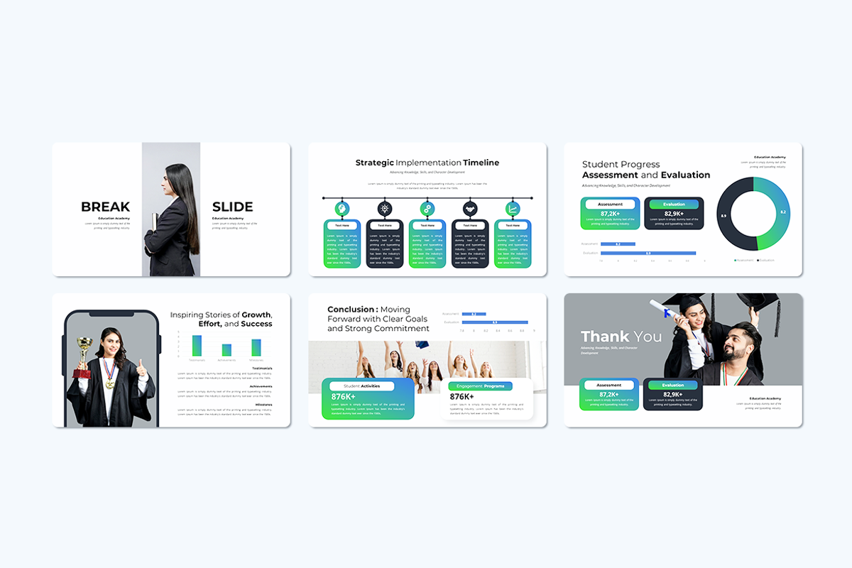 Education Academy - Keynote Template, a Presentation Template by Iqsiart Studio (Photo 3 of 3)