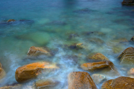 Seascape in the Costa Brava.Spain