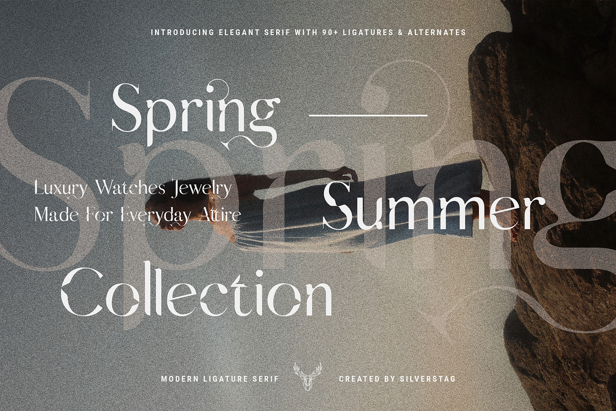 Giorgia - Elegant Ligature Serif, a Serif Font by SilverStag Type Foundry (Photo 4 of 15)