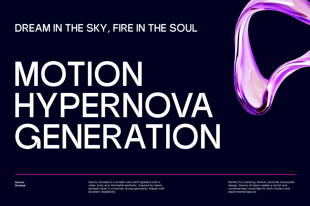 Futuristic Tech Font - Garvox, a Sans Serif Font by Font Liner (Photo 2 of 10)