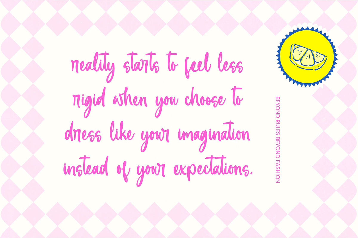 Golden Silence Sticky Notes & Quotes, a Script Font by Letterena Studios Script (Photo 4 of 10)