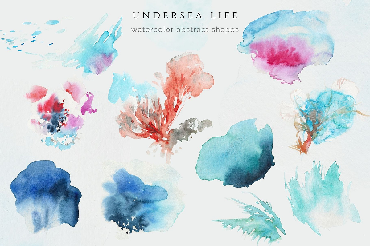 Undersea Life Watercolor, an Animal Illustration by Kolorata Art (Photo 11 of 14)