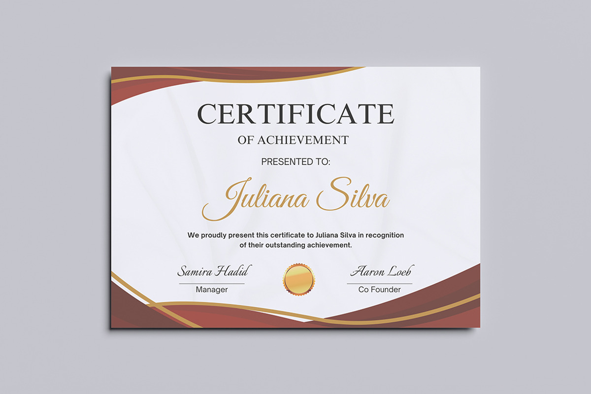 Certificate Mockup, a Flyer Template by graphicstory (Photo 8 of 11)