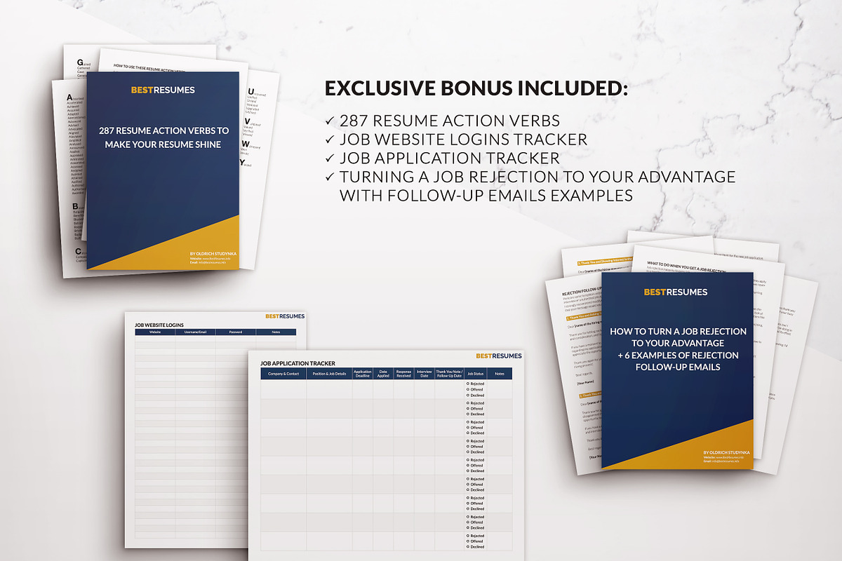 ATS Friendly Resume Template, a Resume Template by BestResumes.Co (Photo 8 of 9)