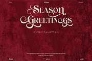 Sylvaria - Elegant Christmas Font, a Serif Font by Inviline.co (Thumbnail 4 of 10)