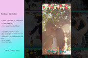 8 Modern Wedding Geofilters Pack, a Social Media Template by Uno Bello Design Studio (Thumbnail 4 of 4)
