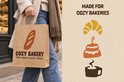 Cozy Christmas Bakery, a Food Illustration by Le.nart (Thumbnail 2 of 8)