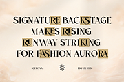 Fashion Luxury Serif Brand - Cekona, a Serif Font by Font Liner (Thumbnail 2 of 11)