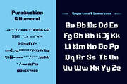 NAXMOS | Futuristic Font, a Font by twinstd (Thumbnail 9 of 12)