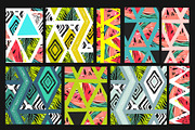 Summer geometry pattern set, a Pattern Graphic by Anastasy_helter (Thumbnail 7 of 7)