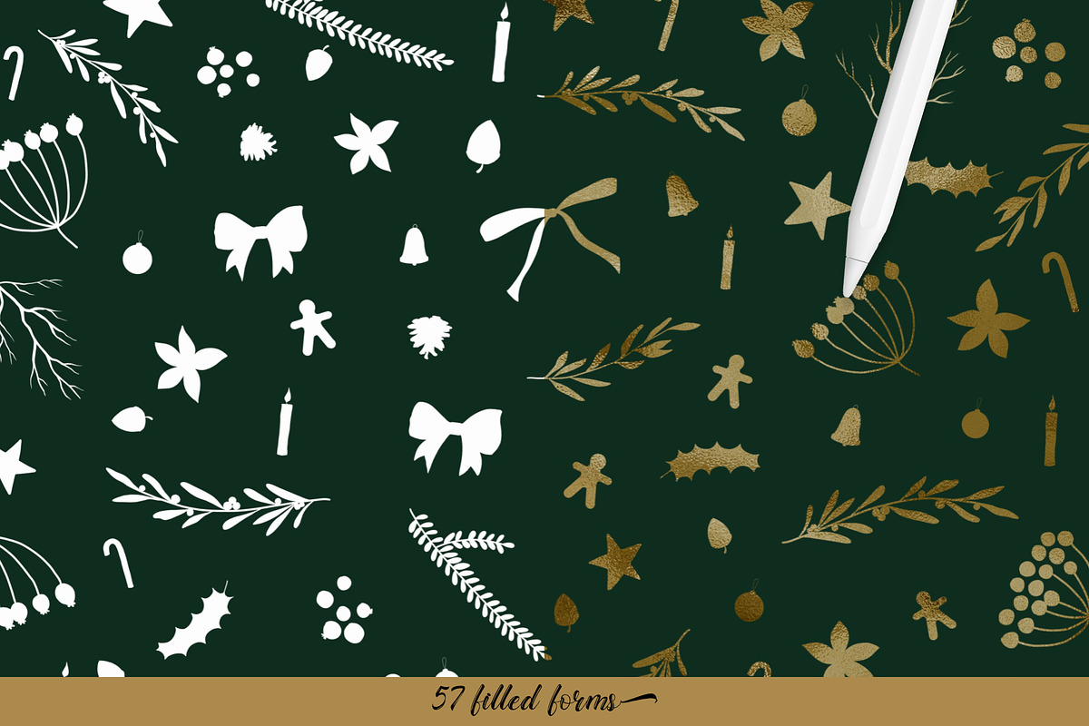 Christmas kit for Procreate, a Brush Add-On by Littlefield Design (Photo 7 of 11)
