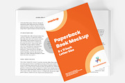 Paperback Book Mockup 8x11 inch, a Books & Magazine Mockup by Illusiongraphic (Thumbnail 12 of 26)