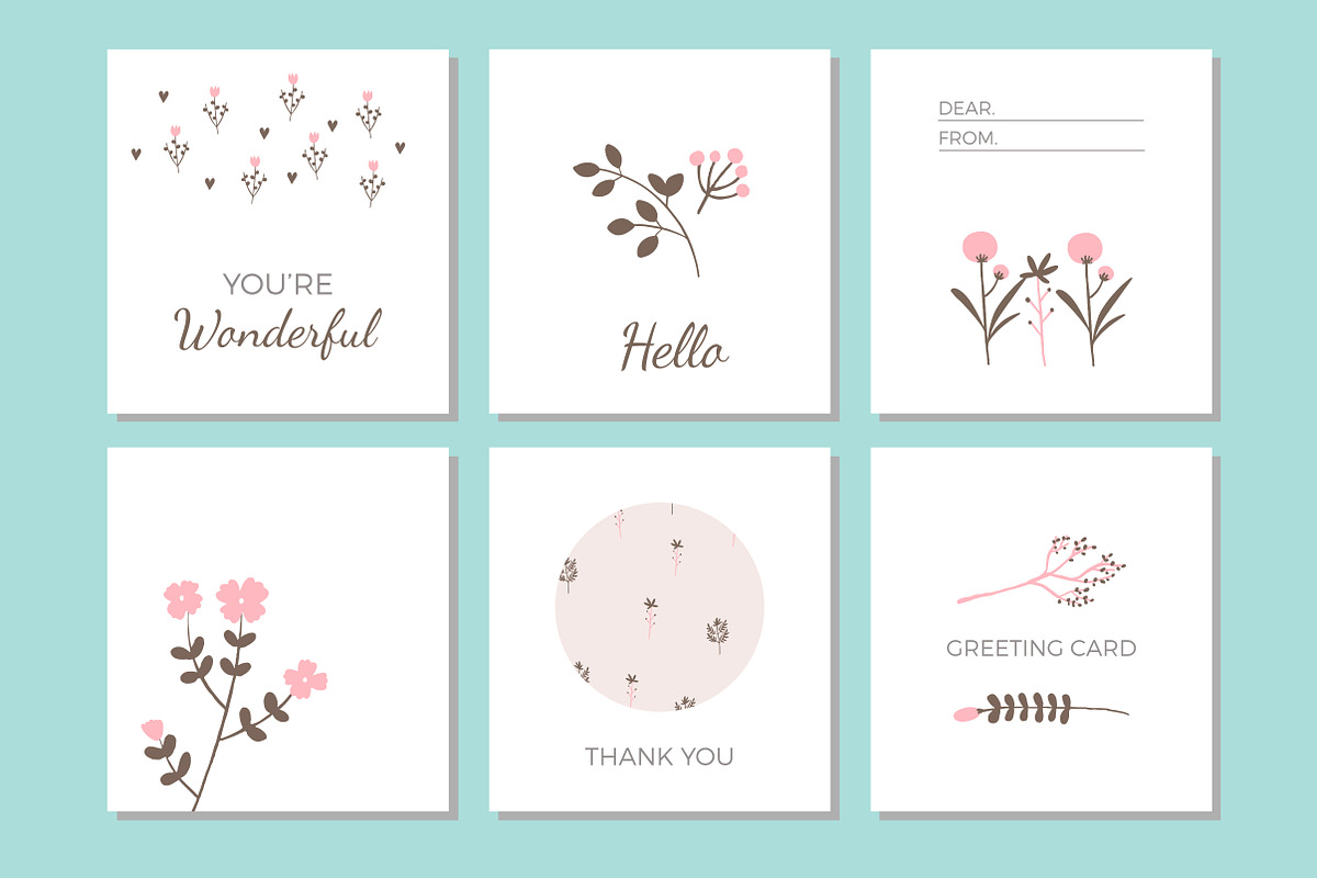 Scandinavian - Herbs and Flowers, an Object Illustration by Paperly Studio (Photo 3 of 4)