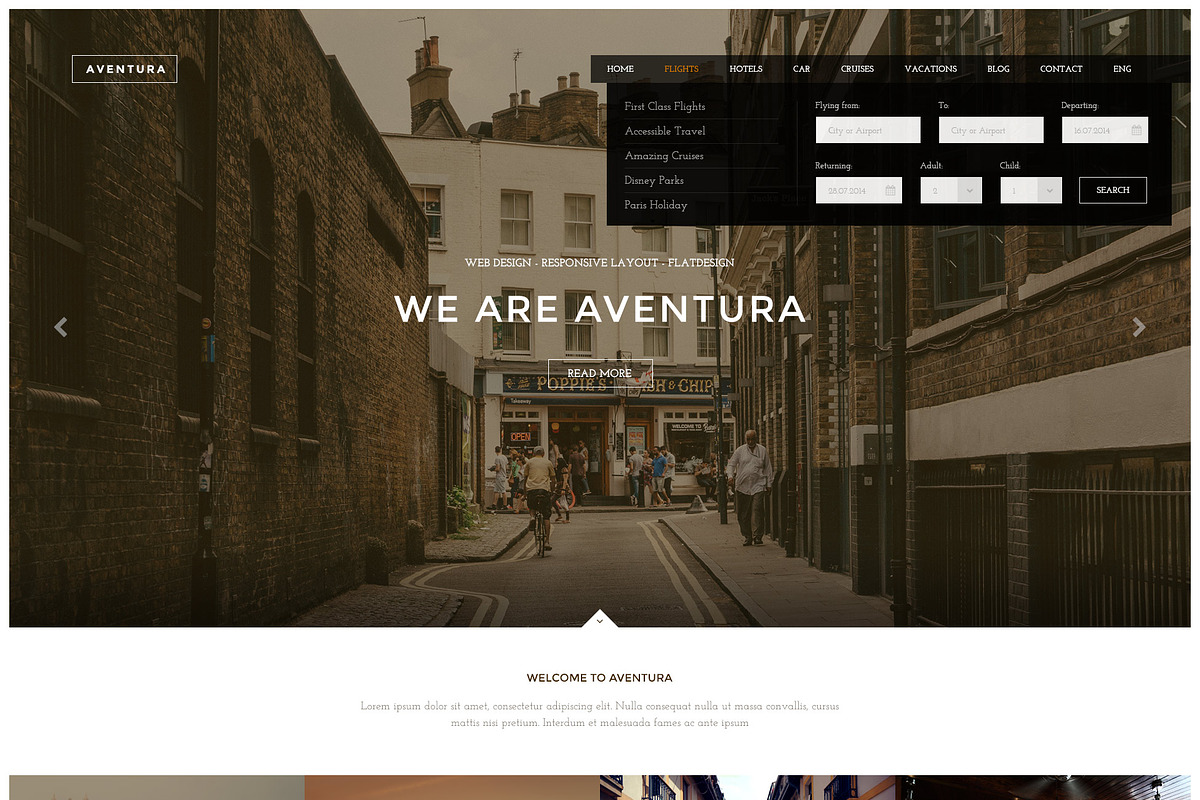 Aventura - Booking PSD Template, a Websites & App Template by TemPlaza (Photo 5 of 5)