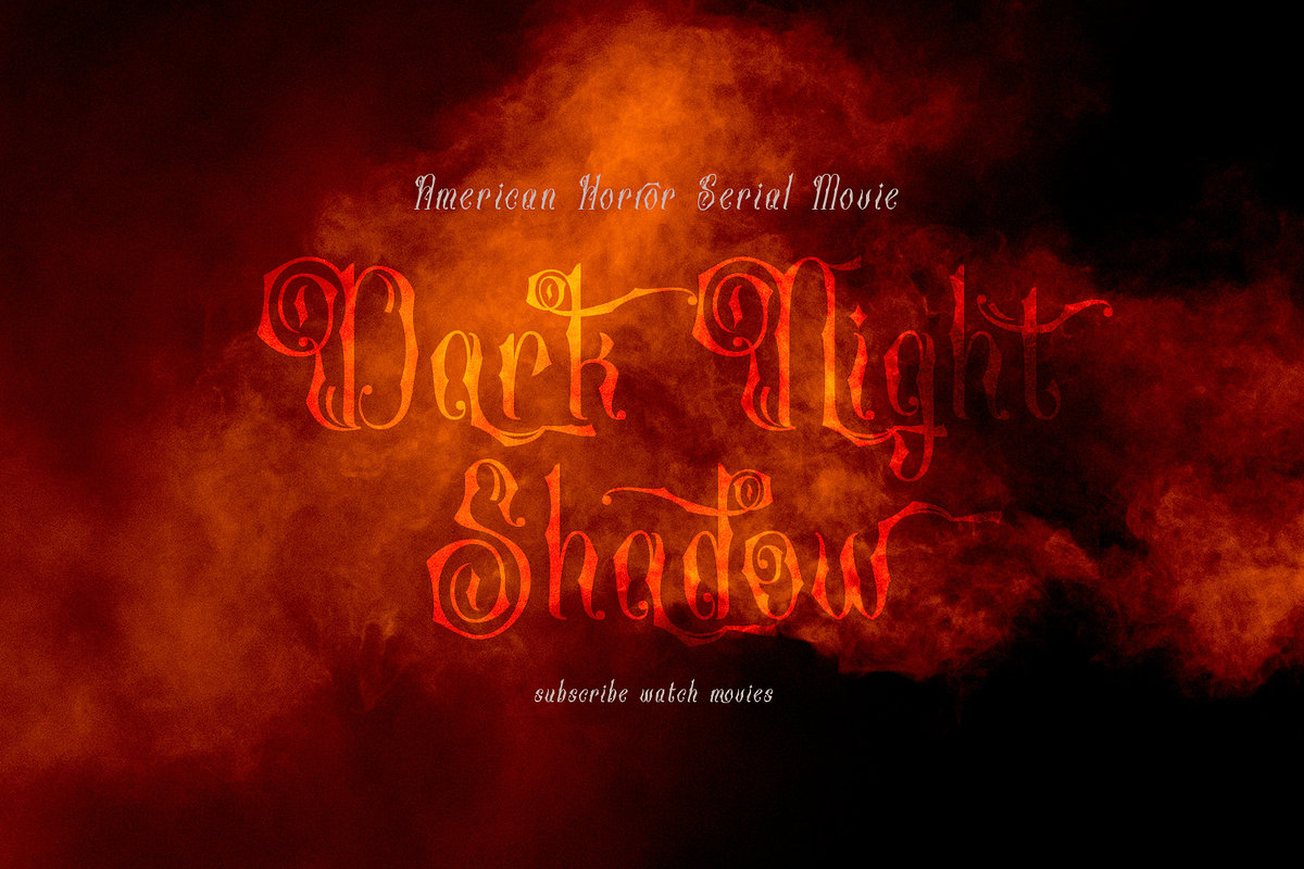 Hakorida - Blackletter Font, a Blackletter Font by madeDeduk (Photo 7 of 10)