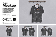 Jersey Mockup Bundle Set, a Shirt Mockup by Rielismee (Thumbnail 1 of 5)