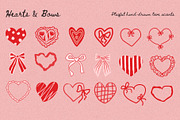 LOVEBOUND Hand Drawn Love Clipart, a Decorative Illustration by millering (Thumbnail 9 of 13)
