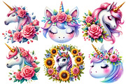 Colorful Magical Unicorn Sublimation, an Illustration by Designworld (Thumbnail 4 of 5)