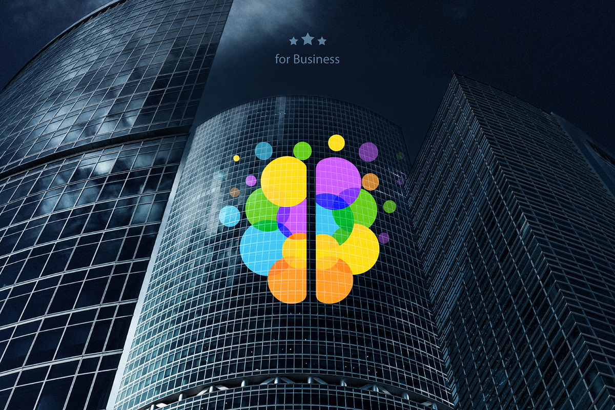 Colorful Brain Logo, a Branding & Logo Template by Artyway Logo (Photo 4 of 4)