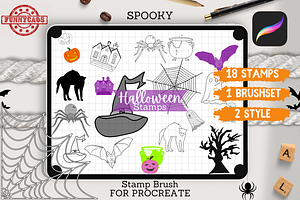 Procreate Brushes & Stamps BUNDLE