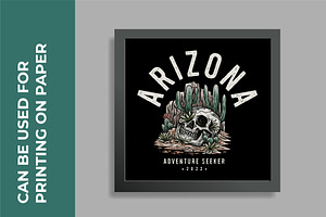 Vintage Outdoor Badge Arizona