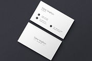 Simple Business Card Template, a Business Card Template by Saman Osama (Thumbnail 1 of 4)