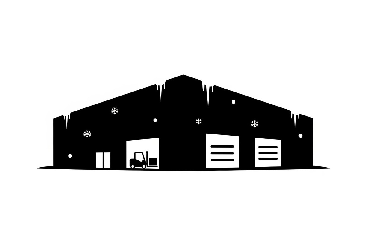 Warehouse Loading Silhouettes, a Graphic by hafijul (Photo 1 of 6)