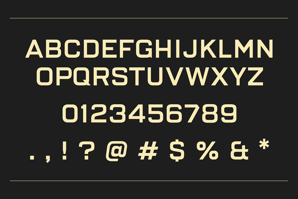 AL Astoria, a Sans Serif Font by Adam Lock (Photo 2 of 6)