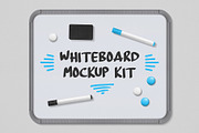 Whiteboard Mockup Kit, a Product Mockup by Medialoot (Thumbnail 1 of 4)