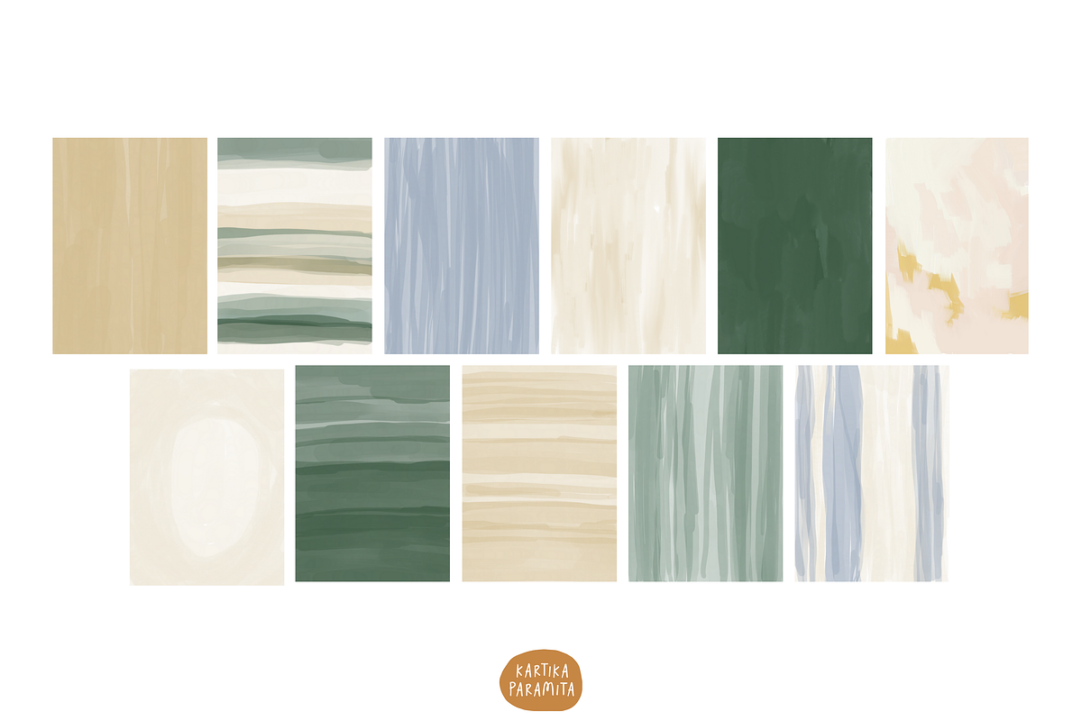 Earth Tone Abstract Background, a Decorative Illustration by Kartika Prints (Photo 2 of 3)