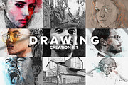 Drawing Creation Kit, an Action Add-On by Sevenstyles (Thumbnail 1 of 18)