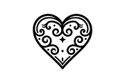Ornate Heart Vector Bundle, an Illustration by Designs_River (Thumbnail 35 of 51)