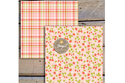 Strawberry Seamless Digital Papers, a Pattern Graphic by JennyL Designs (Thumbnail 4 of 6)