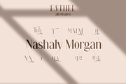 Esthel, a Sans Serif Font by Larin Type Co. (Thumbnail 8 of 11)