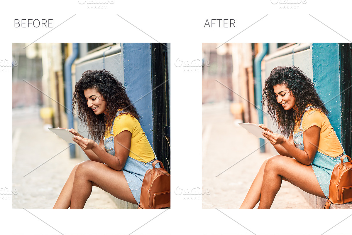 BLUE BAY 4 Lightroom Presets, an Action Add-On by MintAndPepper (Photo 9 of 9)