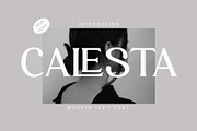 CALESTA, a Serif Font by Muflieart (Thumbnail 1 of 7)