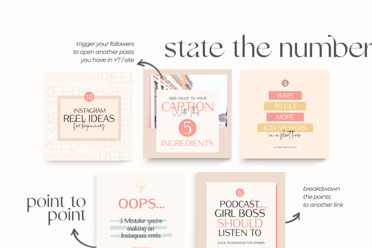 Engagement Booster Insta CANVA PS, a Social Media Template by Eviory (Photo 19 of 37)