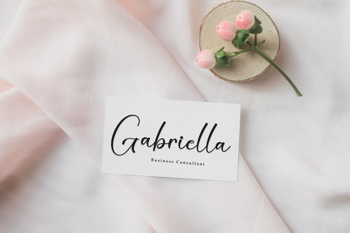 Cutegirls | Script Font, a Handwritten Font by Scratchones (Photo 5 of 8)