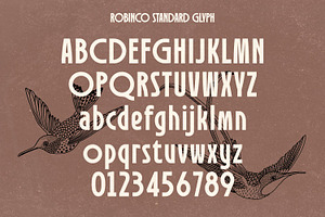 Robinco - Ligature Art Deco Font