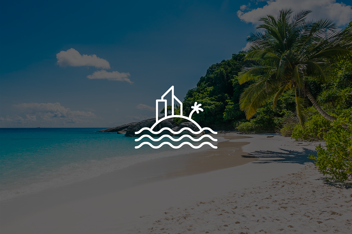 Minimalist Beach Property Logo, a Branding & Logo Template by Luxury Logos (Photo 2 of 4)