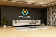 PSD Minimalist Lounge Wall Mockup, a Product Mockup by Ayy (Thumbnail 13 of 15)