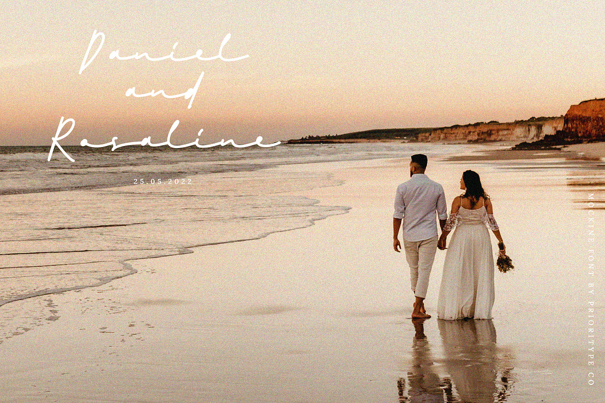 Mockine – Monoline Script Font, a Script Font by Prioritype Co (Photo 5 of 10)